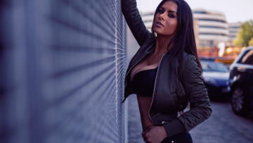 Картинка девушка девушки -unsort+ брюнетки темноволосые модель