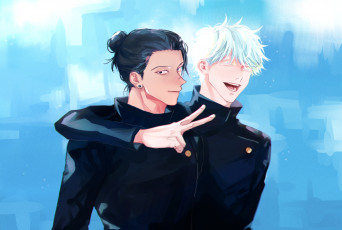 Картинка аниме jujutsu+kaisen магическая битва