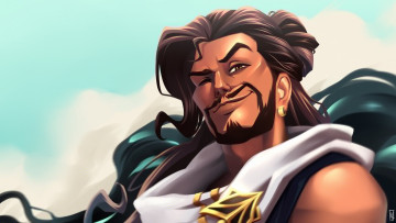 Картинка видео+игры league+of+legends league of legends akshan