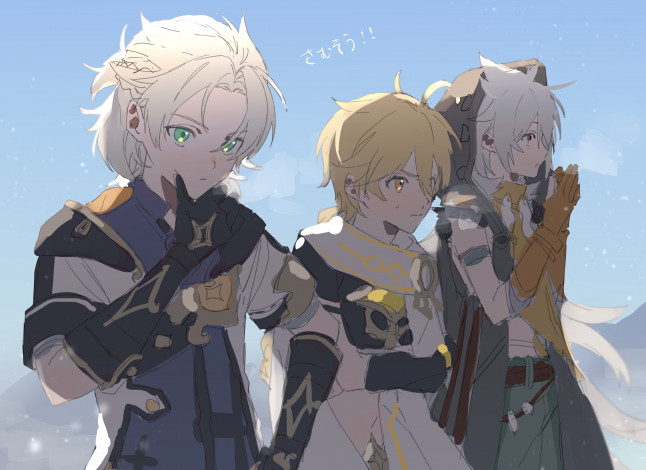 Обои картинки фото аниме, genshin impact, genshin, impact