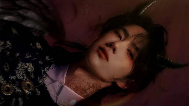 Обои картинки фото ван ибо, wang yi bo, рисованное, люди, ван, ибо, wang, yi, bo