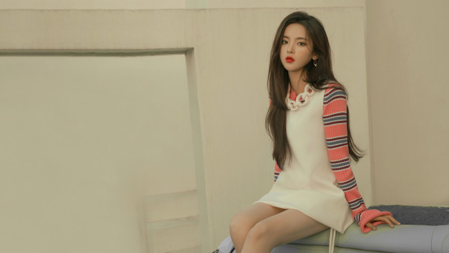 Обои картинки фото yang chaoyue, девушки, yang, chaoyue