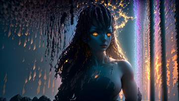 Картинка аниме магия +колдовство +halloween нейросети графика нейроарт ai art нейронные сети рисунки нейро искусство