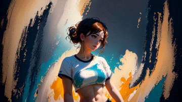 Картинка аниме unknown +другое+ нейросети графика нейроарт ai art нейронные сети рисунки нейро искусство