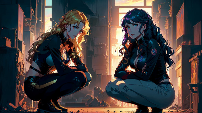 Обои картинки фото аниме, unknown,  другое , нейросети, графика, нейроарт, ai, art, нейронные, сети, рисунки, нейро, искусство