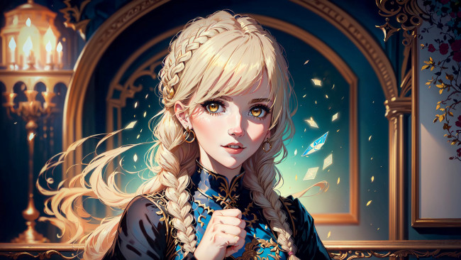 Обои картинки фото аниме, unknown,  другое , нейросети, графика, нейроарт, ai, art, нейронные, сети, рисунки, нейро, искусство