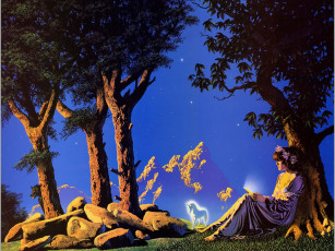 Картинка фэнтези единороги