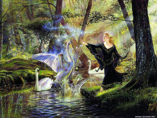 Картинка фэнтези магия