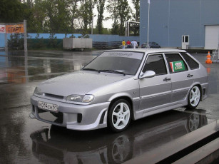 Картинка vaz 2114 lada автомобили выставки уличные фото