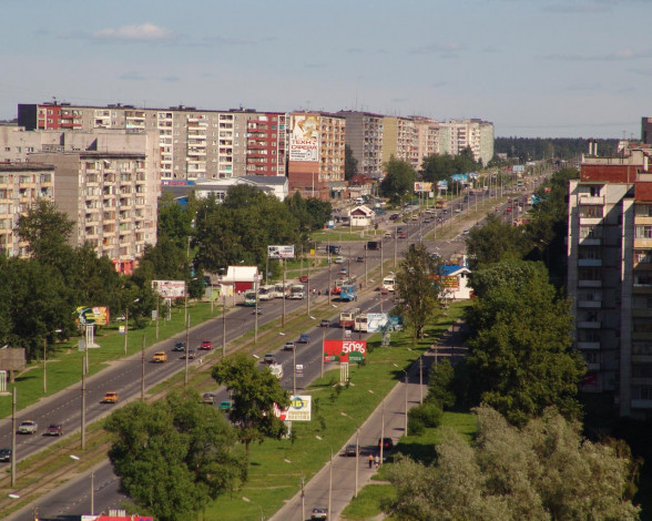 Обои картинки фото Череповец, пр, победы, города, улицы, площади, набережные