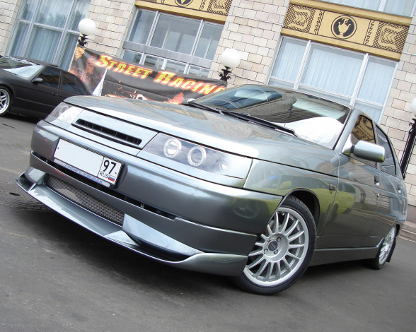 Обои картинки фото vaz, 2112, lada, автомобили, выставки, уличные, фото