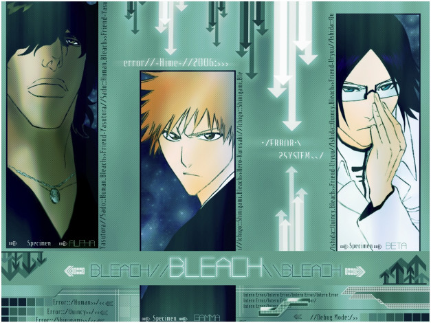 Обои картинки фото аниме, bleach