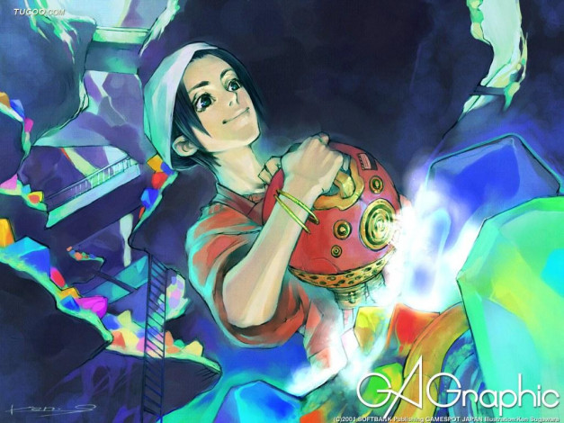 Обои картинки фото аниме, gagraphic