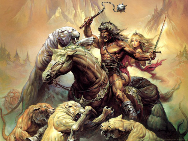 Обои картинки фото ken, kelly, фэнтези, всадники, наездники