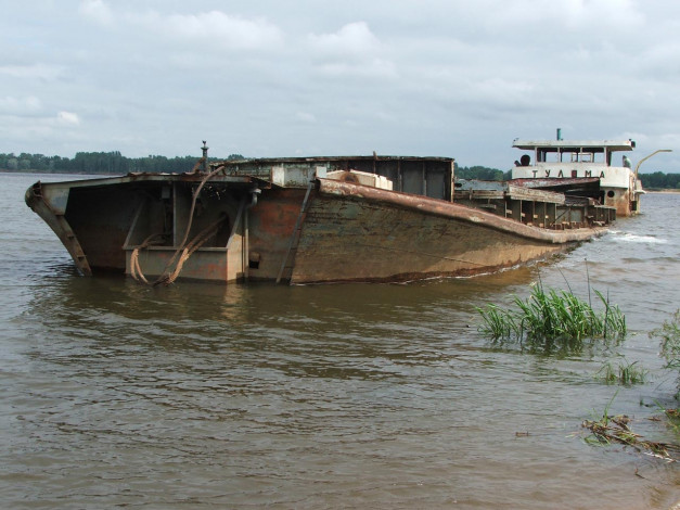 Обои картинки фото корабли, баржи