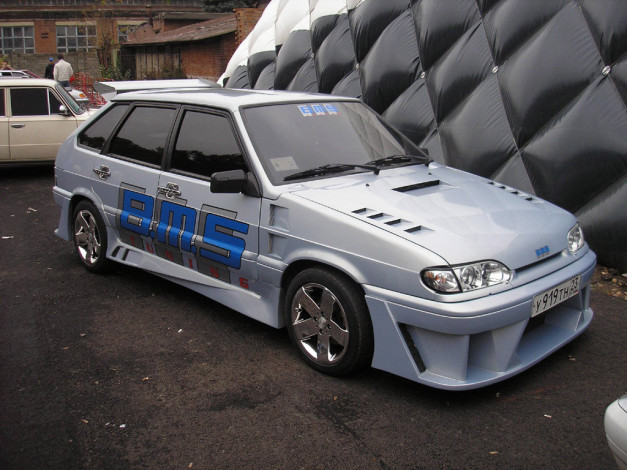 Обои картинки фото vaz, 2114, lada, автомобили, выставки, уличные, фото