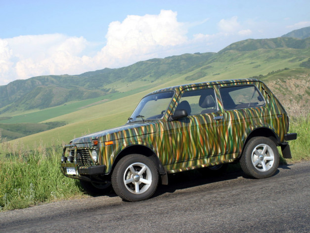 Обои картинки фото vaz, 2121, автомобили, ваз