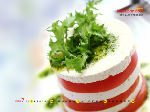 обоя календари, еда