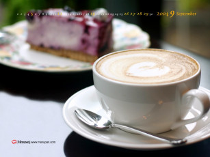 обоя календари, еда