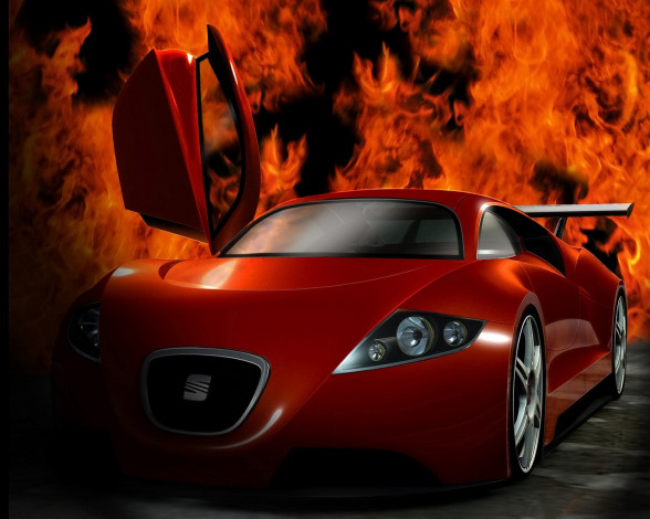 Обои картинки фото автомобили, 3д