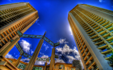 Картинка города здания дома