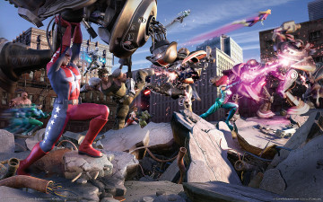 Картинка видео игры city of heroes