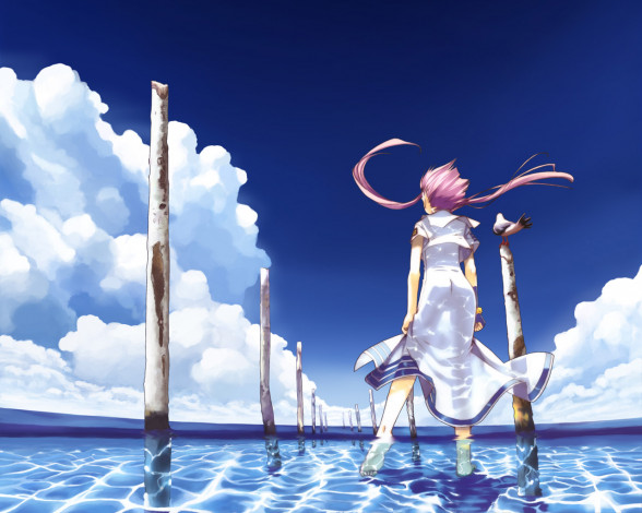 Обои картинки фото аниме, aria