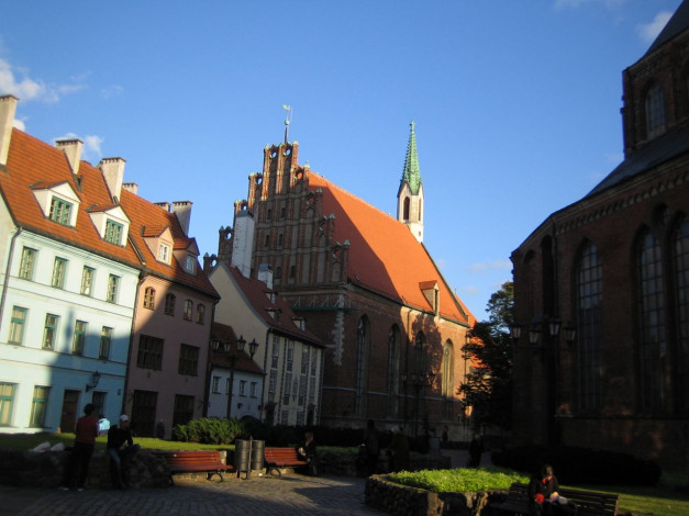 Обои картинки фото рига, города, латвия
