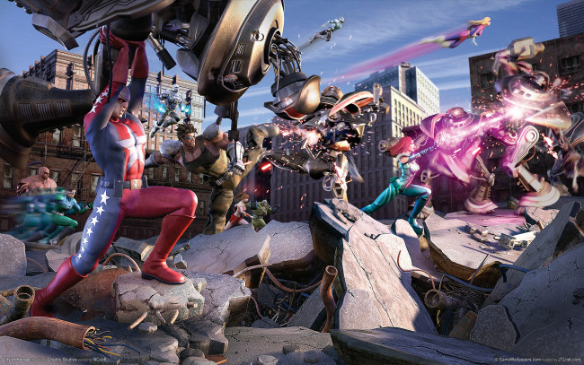 Обои картинки фото видео, игры, city, of, heroes