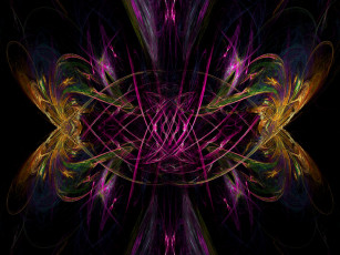 Картинка 3д графика fractal фракталы абстракция тёмный