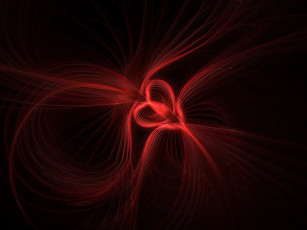 Картинка 3д графика fractal фракталы тёмный абстракция