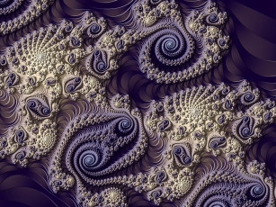 Картинка 3д графика fractal фракталы тёмный узор фрактал