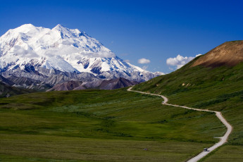 Картинка mount mckinley alaska природа горы аляска