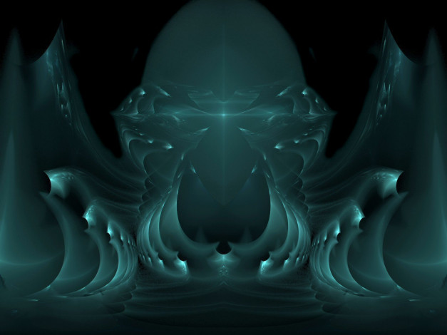 Обои картинки фото 3д, графика, fractal, фракталы, тёмный, узор, абстракция