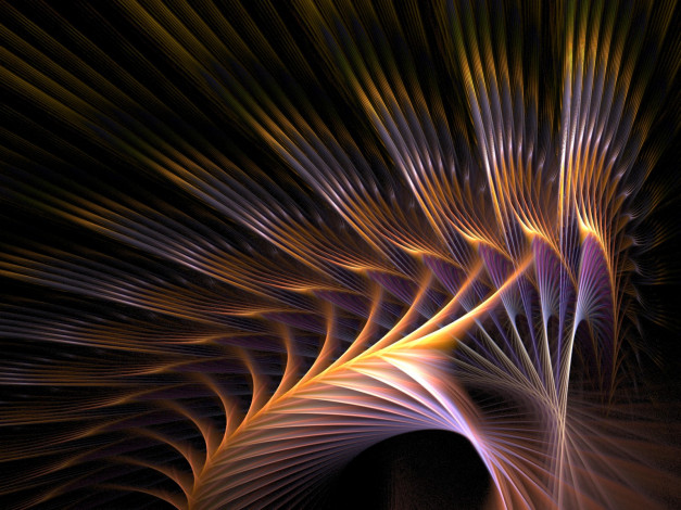 Обои картинки фото 3д, графика, fractal, фракталы, тёмный, узор, абстракция