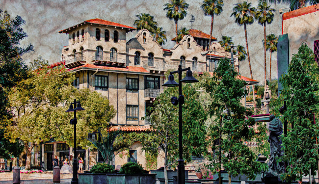 Обои картинки фото автор, wayne, frost, города, здания, дома, фонарь, дом