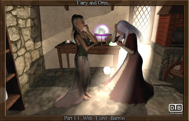 Обои картинки фото 3д, графика, elves, эльфы