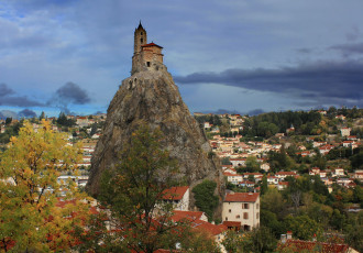 Картинка города панорамы дома скала
