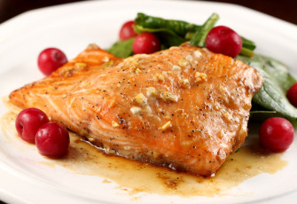 Картинка еда рыбные блюда морепродуктами чери помидоры лосось