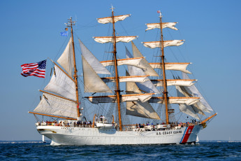 Картинка корабли парусники море