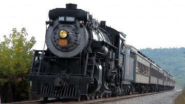 Картинка техника паровозы вагоны состав паровоз