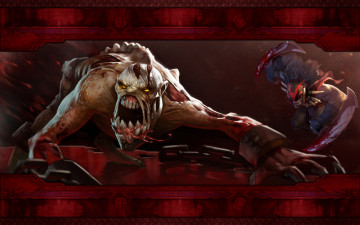 Картинка видео игры dota клыки