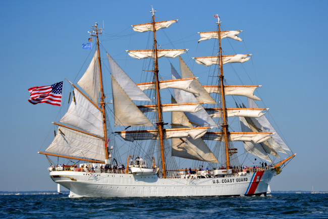 Обои картинки фото корабли, парусники, море