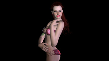 Картинка 3д графика people люди взгляд