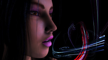 Картинка 3д графика portraits портрет лицо