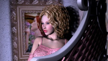 Картинка 3д графика portraits портрет взгляд