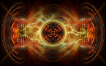 Картинка 3д графика fractal фракталы фрактал