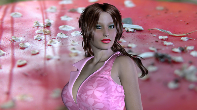 Обои картинки фото 3д, графика, people, люди, лицо, взгляд