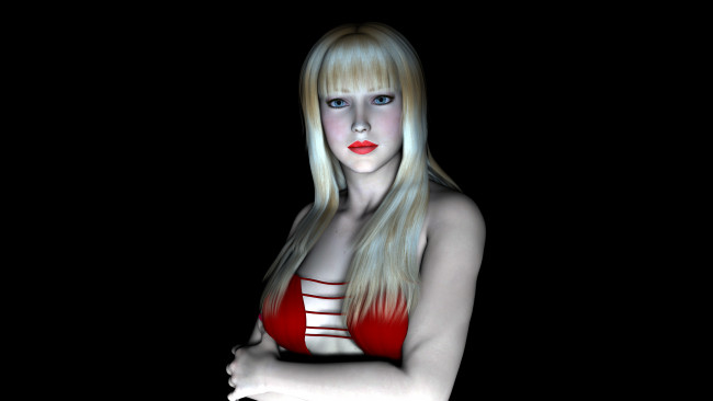 Обои картинки фото 3д, графика, people, люди, взгляд