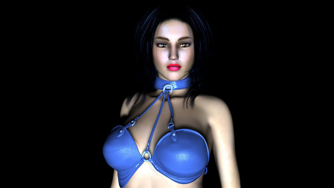 Обои картинки фото 3д, графика, people, люди, взгляд